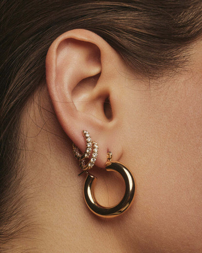 Baby Amalfi & Marbella Hoops - Gold