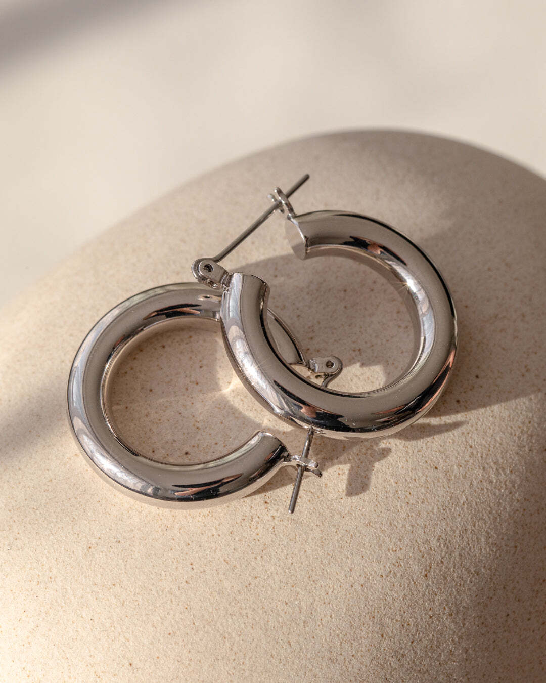 Baby Amalfi & Marbella Hoops - Silver (Ships Mid March)