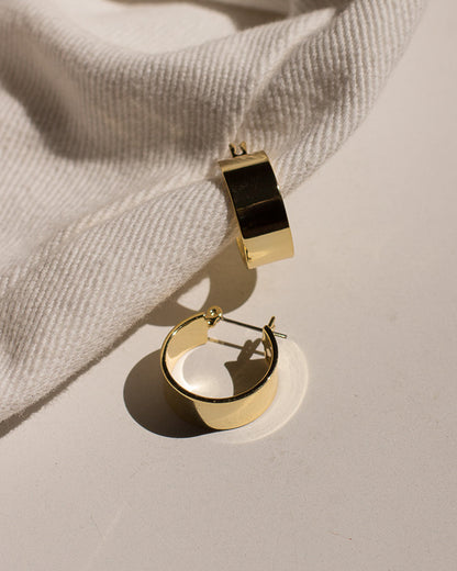 Positano Hoops- Gold