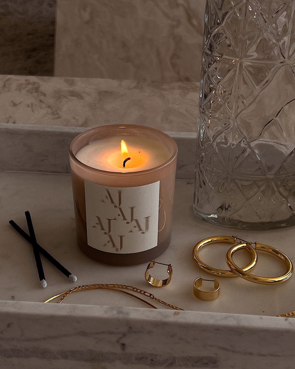 The Luv Aj Candle
