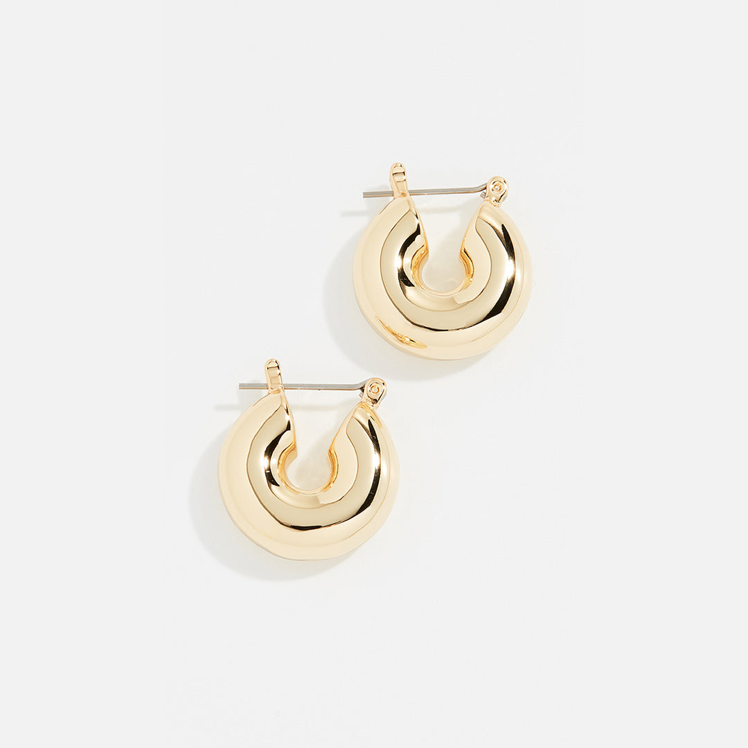 The Mini Donut Hoops- Gold