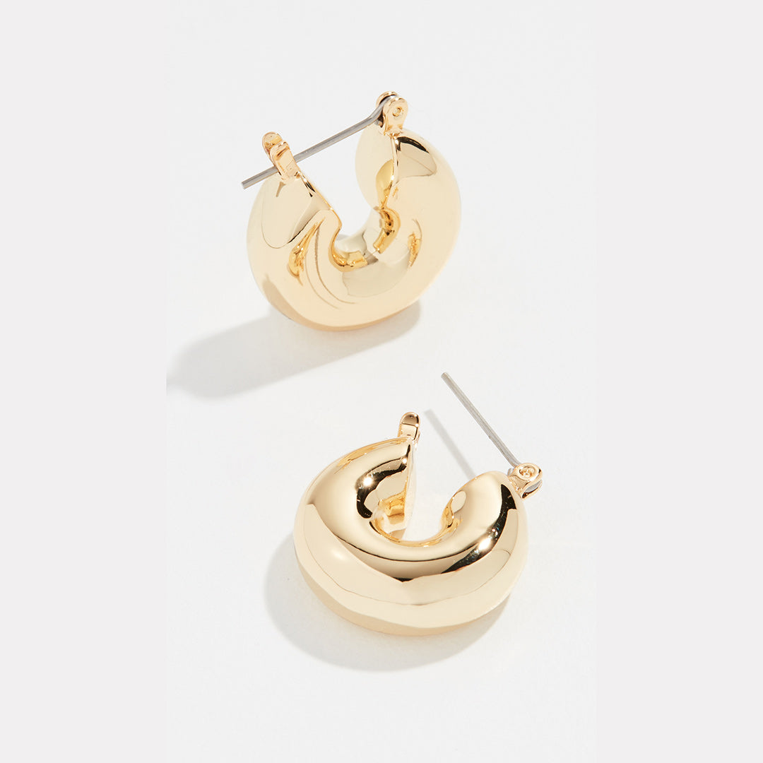 The Mini Donut Hoops- Gold