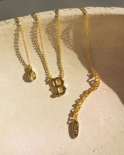 The MLB Logo Charm Necklace