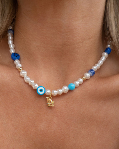 The MLB Pearl Charm Necklace