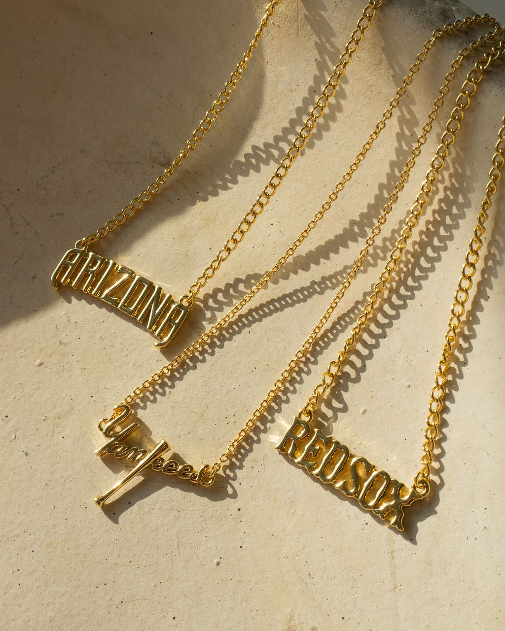 The MLB Nameplate Necklace