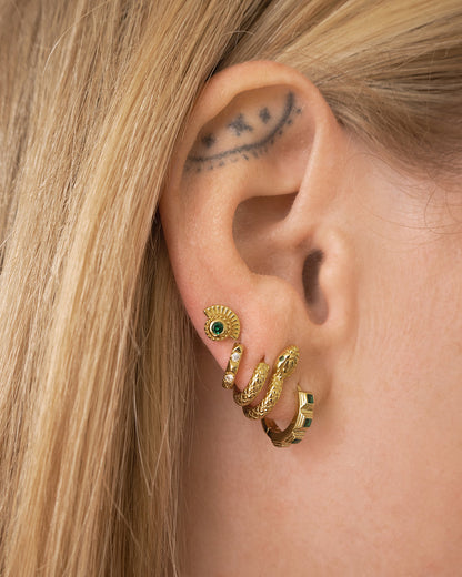 The Flare Fan Studs