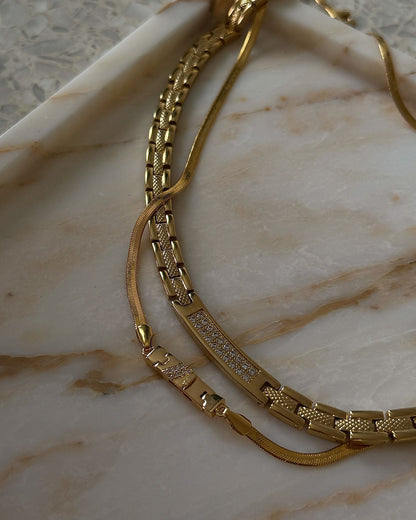 Joni Necklace- Gold