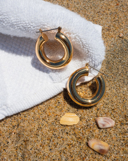 Malibu Tube Hoops | Sivan Ayla x Luv Aj